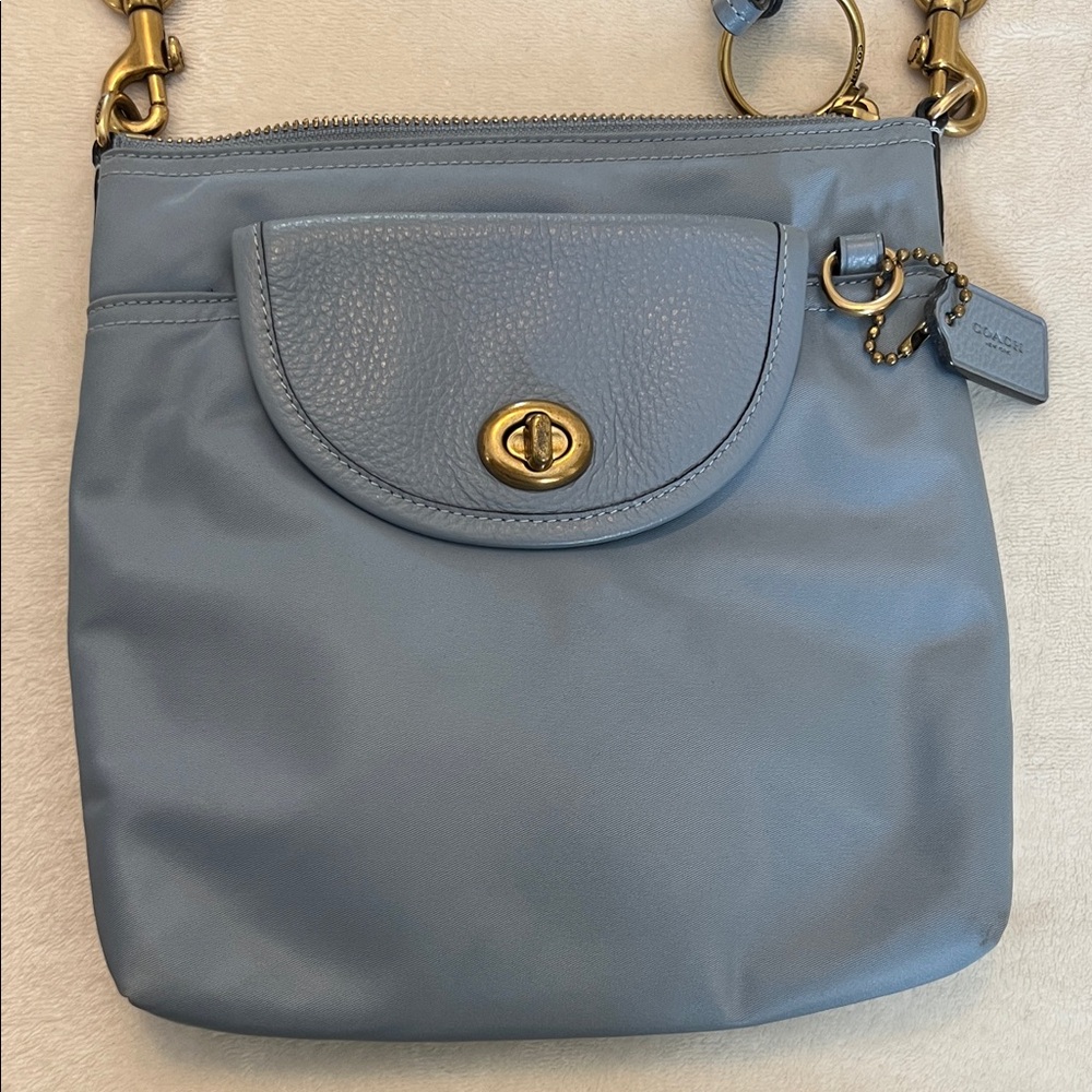Coach Slate Blue Crossbody Bag